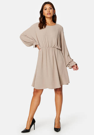 Flore LS O Neck Dress