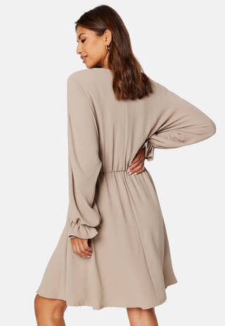 Flore LS O Neck Dress