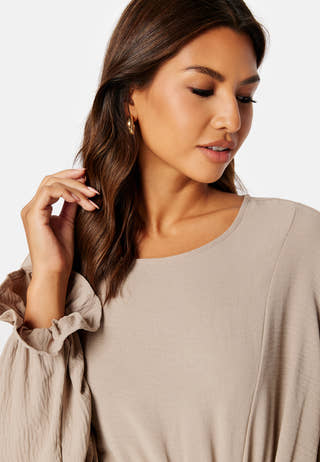 Flore LS O Neck Dress