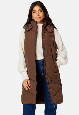 Jamilla Long Puffer Vest
