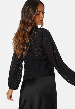 Janessa LS  Lace Top