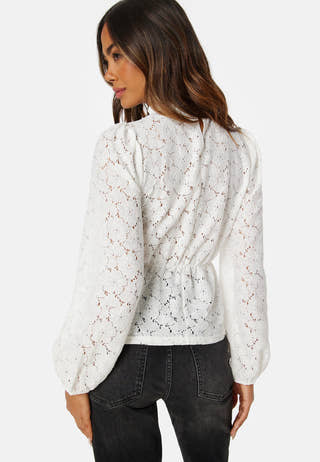 Janessa LS  Lace Top