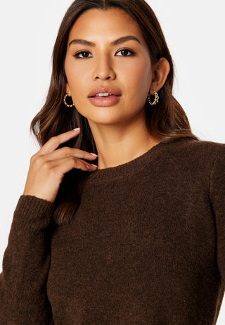 Janita LS O-Neck Wool Knit