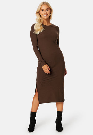 Kylie O-Neck Midi Dress