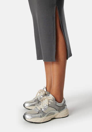 Kylie O-Neck Midi Dress