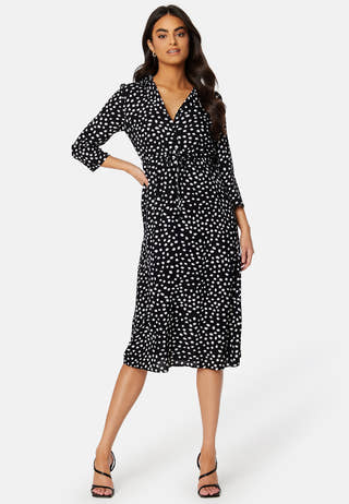 Nya 3/4 Midi Dress