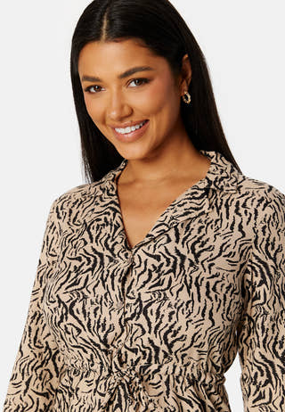 Nya 3/4 Midi Dress