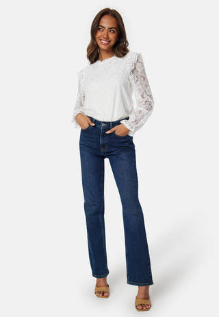 Olline LS Lace Top