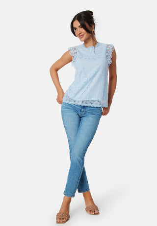 Pcolline SL Lace Top