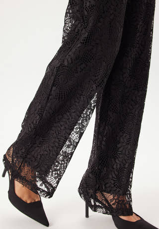 Pcbosulla Hw Lace Wide Pant