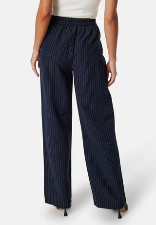Pcbozzy Hw Wide Striped Pants