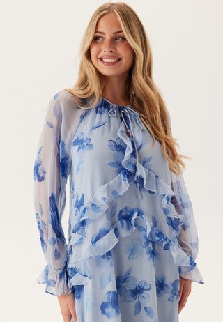 Pcclara Ls Long V-neck Kjole