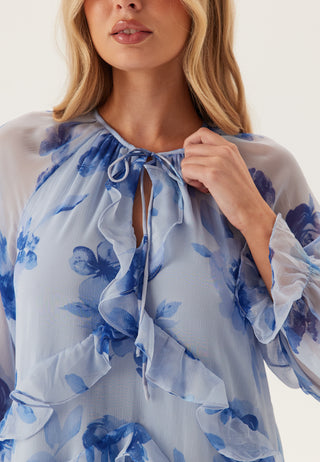 Pcclara Ls Long V-neck Kjole