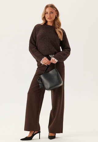 Pccleo Ls O-neck Chunky Knit