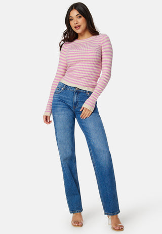 Pccrista LS O-Neck Knit