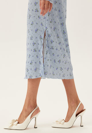 Pcflora Ls Midi Dress