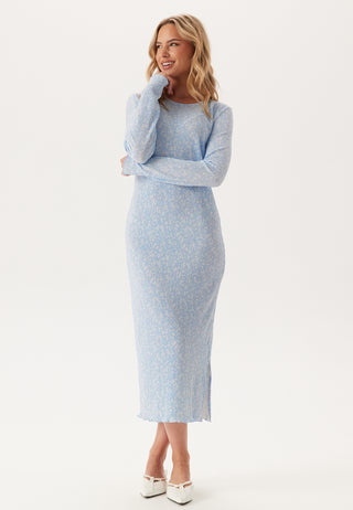 Pcflora Ls Midi Dress