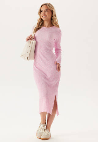 Pcflora Ls Midi Dress
