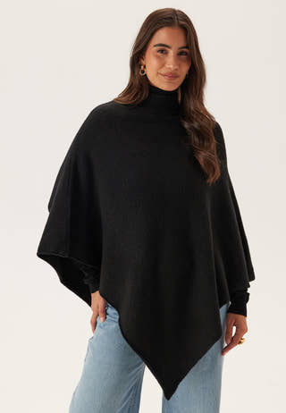 Pcfortuna High Neck Poncho