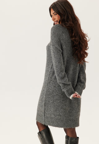 Pcivy Ls Contrast Strikket Kjole