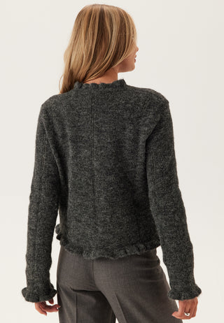 Pcjasmijn Ls O-neck Strikket Cardigan