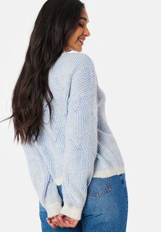 Pcjenna LS O-neck knit