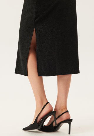 Pcjina Ls Boatneck Midi Dress