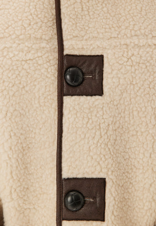 Vendbar teddyjakke