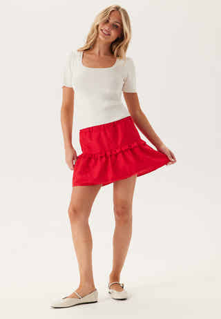 Pcjuline Ss Rev Knit Tee