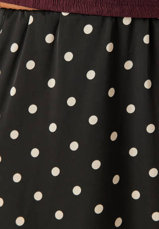 Pcjytta Hw Ankle Satin Skirt