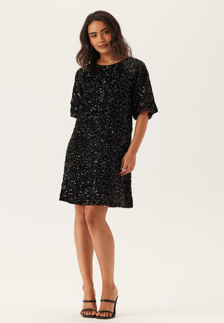 Pckam Ss Puff Sleeves Kjole