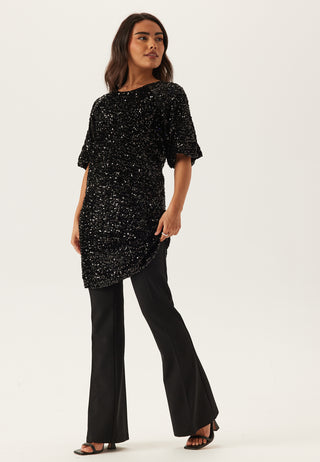 Pckam Ss Puff Sleeves Kjole