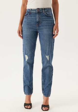 Pckesia Mom High Waist Ankeljeans