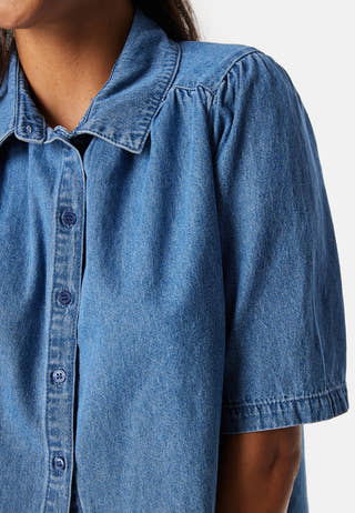 Pcmag SS Denim Shirt