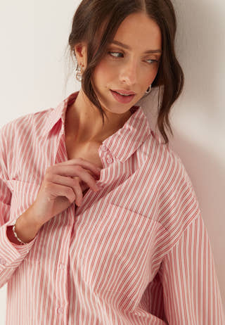 Pcmelia Ls Loose Shirt