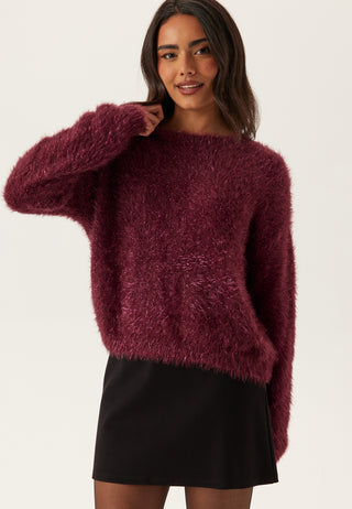 Pcmie Ls O-neck Knit