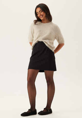 Pcmie Ss O-neck Knit