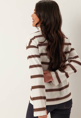 Pcmila Ls Loose Tee Jrs