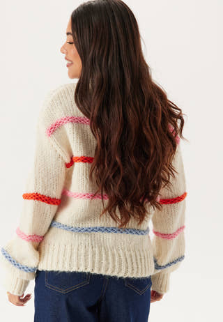 Pcnavine Ls O-neck Knit