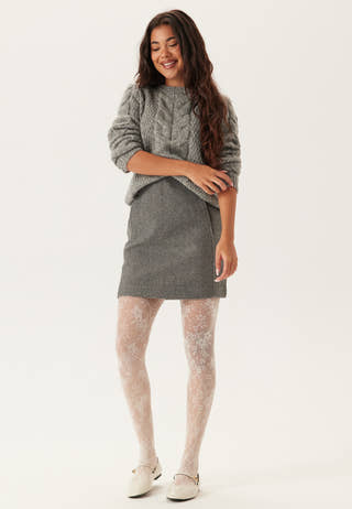 Pcnina Ls O-neck Knit