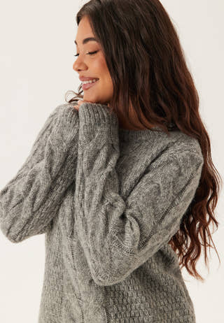 Pcnina Ls O-neck Knit