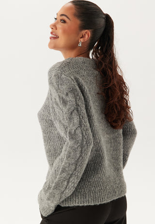 Pcnina Ls O-neck Knit