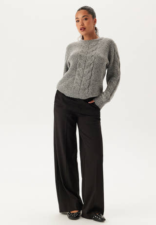 Pcnina Ls O-neck Knit