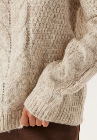 Pcnina Ls O-neck Knit