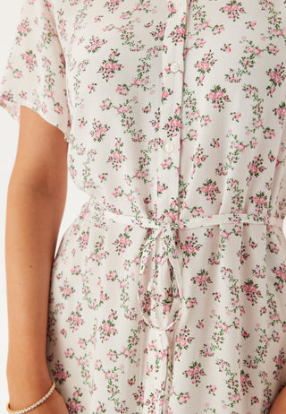 Pcnya Ss V-neck Midikjole