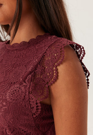 Pcolline SL Lace Top