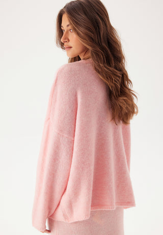 Pcpam Ls V-neck Oversize Knit