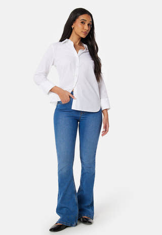 Pcpeggy Flared High Waist Jeans