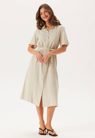 Pcpia 2/4 MIDI SHIRT DRESS