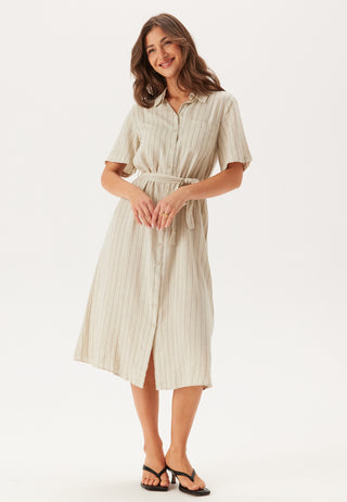 Pcpia 2/4 Midi Shirt Dress